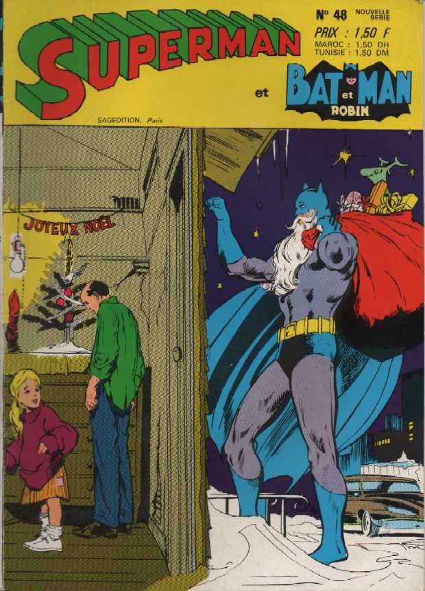 Scan de la Couverture Superman Batman Robin n 48